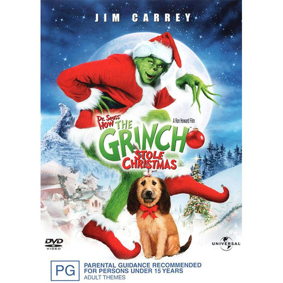 The Grinch (2000) a.k.a. Dr. Seuss' How the Grinch Stole Christmas (DVD)