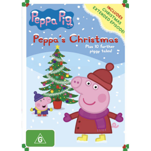 Peppa Pig: Peppa's Christmas Plus 10 further piggy tales! (Includes Christmas Extended Episode!) (DVD)