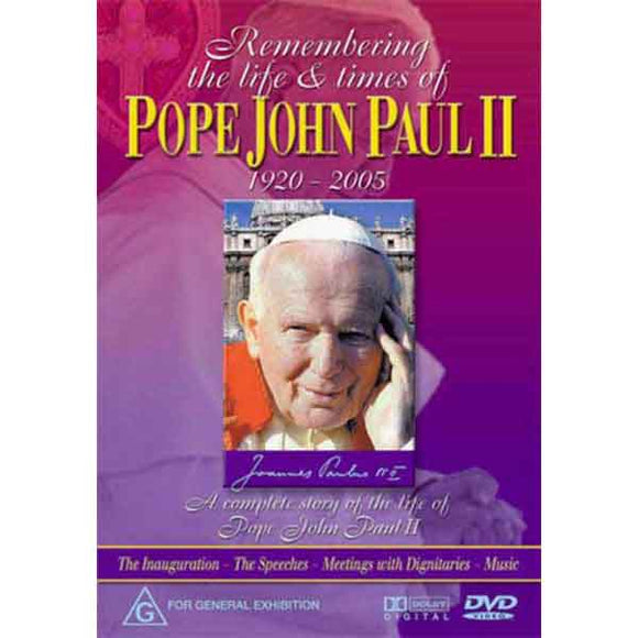 Remembering The Life And Times Of Pope John Paul II (DVD)