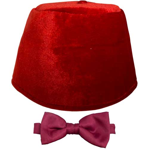 Doctor Who - Fez Hat and Bow Tie Set