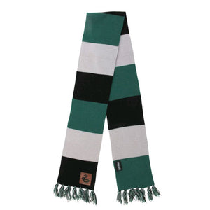 Harry Potter - Slytherin Patch Striped Scarf