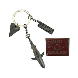 Jaws Keychain & Pin Set