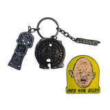 The Goonies Keychain & Pin Set