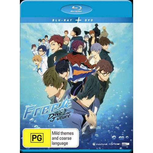 Free! -Dive to the Future- Season 3 (Eps 1-12) DVD / Blu-Ray Combo