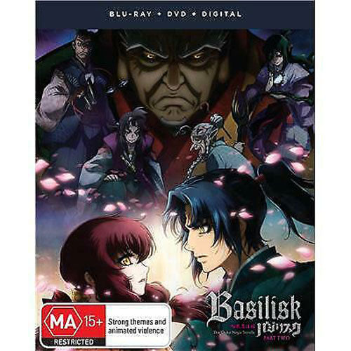 Basilisk: The Ouka Ninja Scrolls Part 2 (Eps 13-24) DVD / Blu-Ray Combo