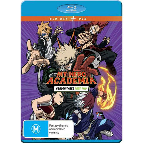My Hero Academia Season 3 Part 2 DVD / Blu-Ray Combo