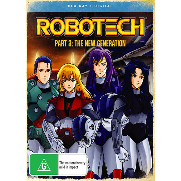Robotech Part 3: The New Generation (Blu-Ray)
