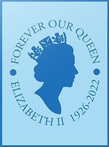 Forever Our Queen Silhouette 30 x 40cm Art Print