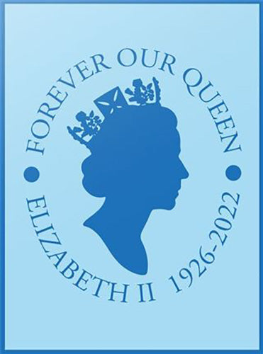 Forever Our Queen Silhouette 30 x 40cm Art Print