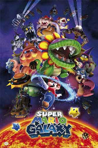 Nintendo - Super Mario Galaxy Poster