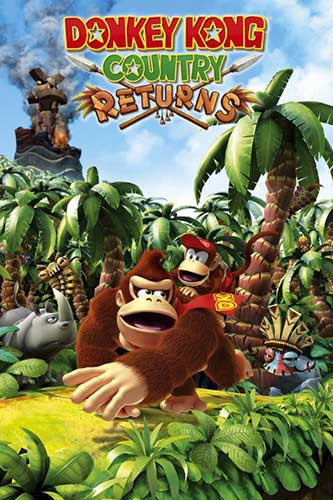 Nintendo - Donkey Kong Returns Poster