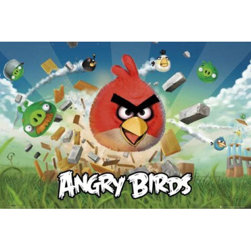 Angry Birds - Explosion Poster