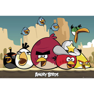 Angry Birds Sheriff Poster