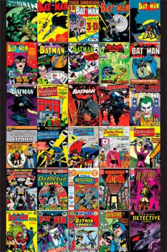 DC Comics - Comic Covers Poster