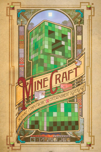Minecraft - Computronic Poster