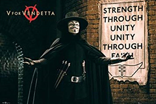 V For Vendetta Poster