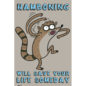 Regular Show - Hamboning Poster