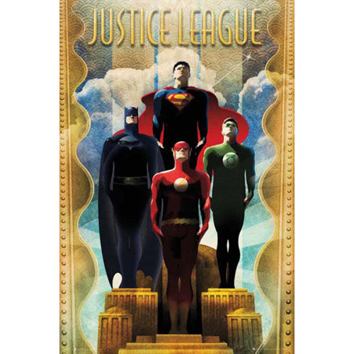 DC Comics - Team Art Deco Poster