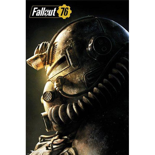 Fallout 76 - Helmet Poster