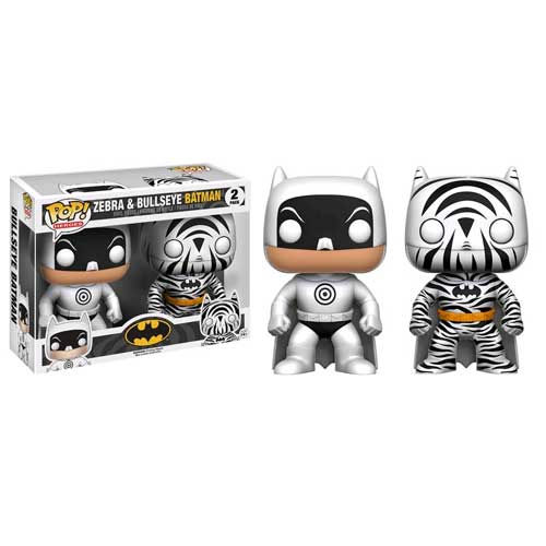 Batman (Comics) - Bullseye & Zebra US Exclusive Pop! Vinyl Figure - Set of 2