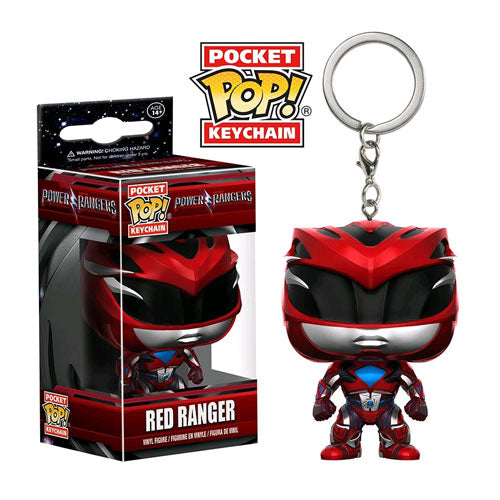 Power Rangers Movie - Red Ranger Pocket Pop! Keychain