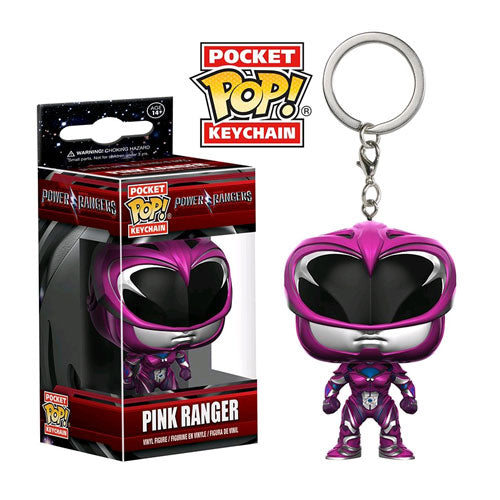 Power Rangers Movie - Pink Ranger Pocket Pop! Keychain