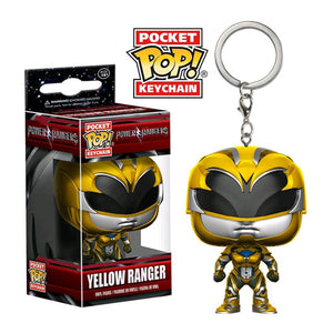 Power Rangers Movie - Yellow Ranger Pocket Pop! Keychain