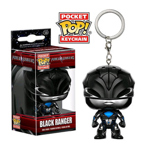 Power Rangers Movie - Black Ranger Pocket Pop! Keychain