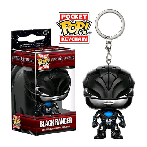 Power Rangers Movie - Black Ranger Pocket Pop! Keychain