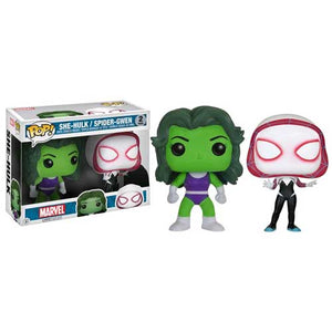 Marvel Comics - She-Hulk & Spider-Gwen US Exclusive Pop! Vinyl Figure - Set of 2