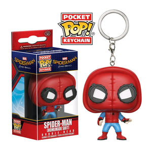 Spider-Man: Homecoming - Spider-Man (Homemade Suit) Pocket Pop! Keychain