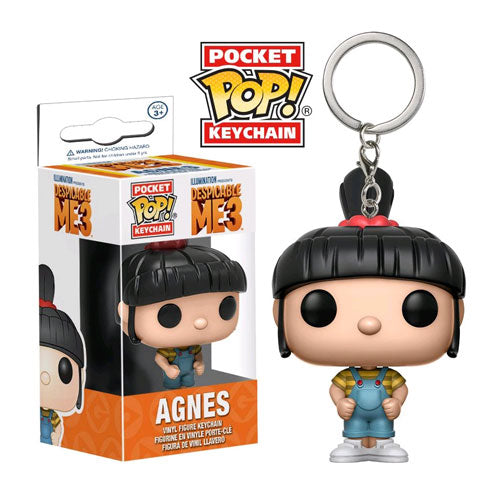 Despicable Me 3 - Agnes Pocket Pop! Keychain