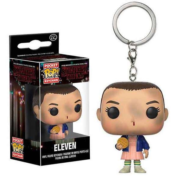 Stranger Things - Eleven with Eggos Pocket Pop! Keychain