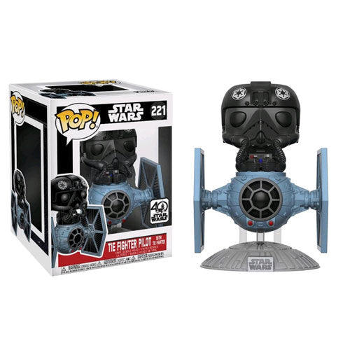 Star Wars - TIE Fighter Pilot with TIE Fighter Pop! Deluxe Vinyl Figure