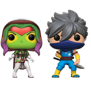 Marvel vs Capcom: Infinite - Gamora vs. Strider Player 2 Pop! Vinyl Figures - Set of 2