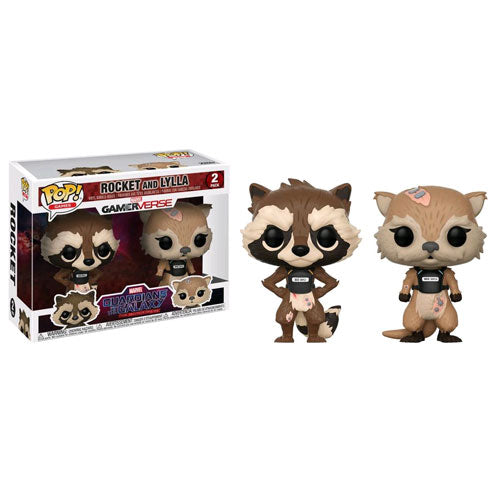 Guardians of the Galaxy: The Telltale Series - Rocket and Lylla Pop! Vinyl Figure - Set of 2