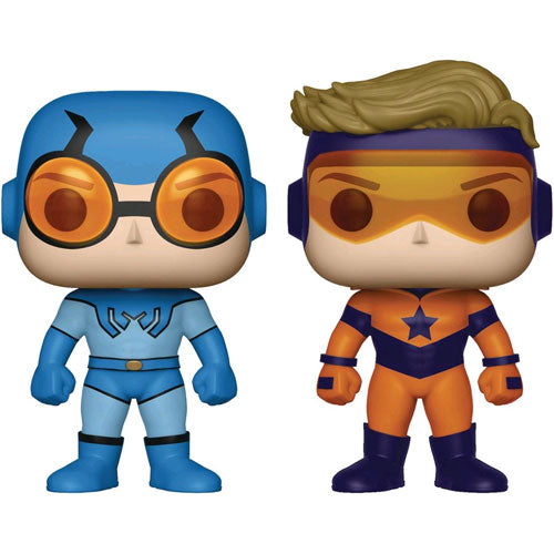 DC Comics - Blue Beetle & Booster Gold US Exclusive Pop! Vinyl Figures - Set of 2