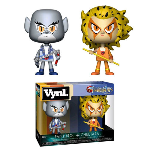 Thundercats - Panthro & Cheetara Vynl. Figure