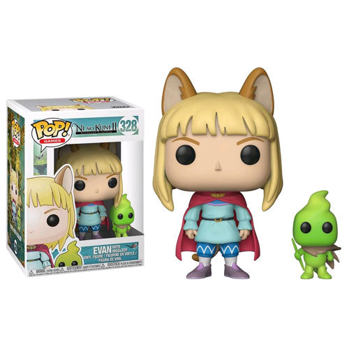 Ni No Kuni 2: Revenant Kingdom - Evan with Higgledy Pop! Vinyl Figure