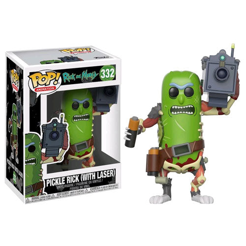 Rick and Morty - Pickle Rick with Laser Pop! Vinyl Figure