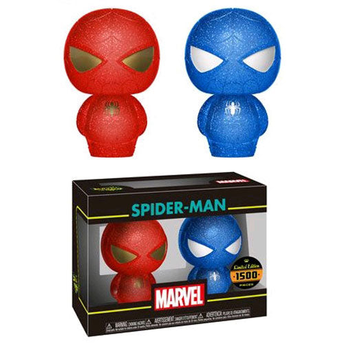 Marvel Comics - Spider-Man (Red & Black) XS Hikari Figures - Set of 2