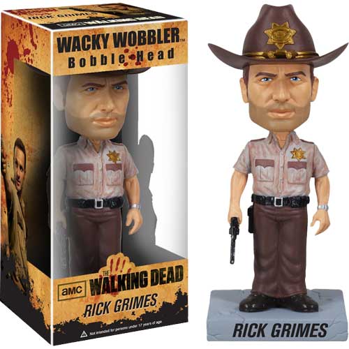 The Walking Dead - Rick Grimes Wacky Wobbler Figure