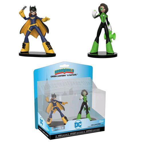 DC Comics - Batgirl & Green Lantern US Exclusive Hero World Figures - Set of 2