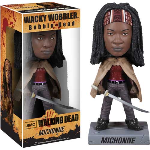 The Walking Dead - Michonne Wacky Wobbler Figure