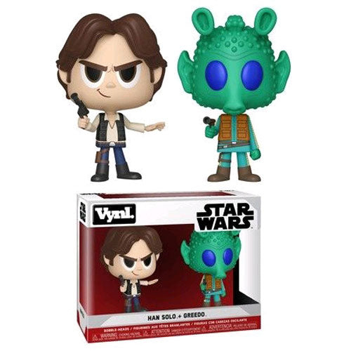 Star Wars - Han Solo & Greedo Vynl. Figure