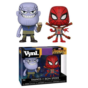 Avengers 3: Infinity War - Thanos & Iron Spider Vynl. Figure