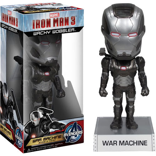 Iron Man 3 - War Machine Wacky Wobbler Figure