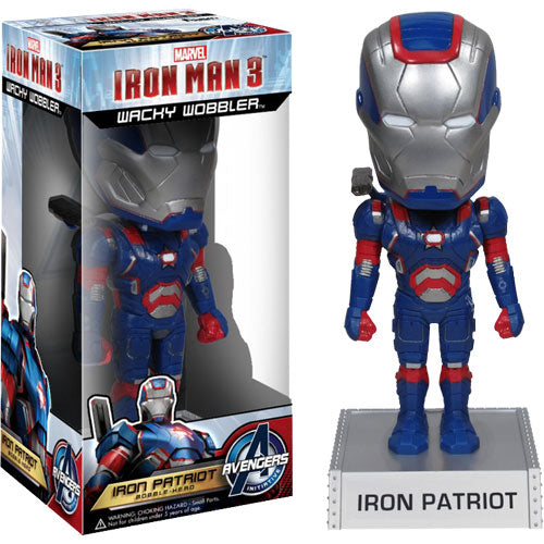 Iron Man 3 - Iron Patriot Wacky Wobbler Figure