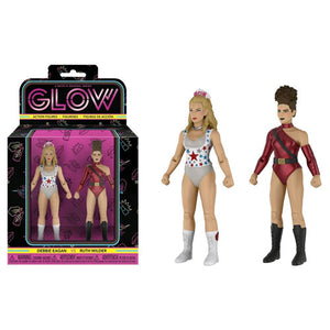 GLOW - Debbie Eagan & Ruth Wilder 3.75" Action Figures - Set of 2