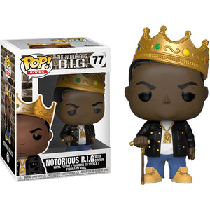 Notorious B.I.G. - Notorious B.I.G. with Crown Pop! Vinyl Figure